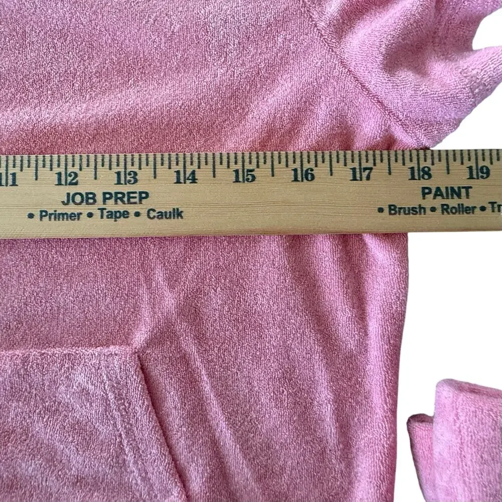Juicy Couture Pink Bling Velour Tracksuit Set Short Sleeve Hoodie Shorts NWT